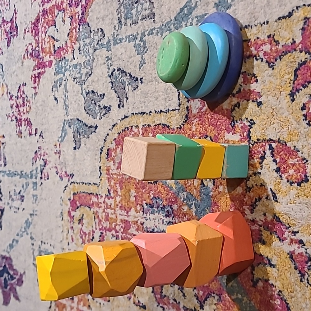 Lovevery stacking blocks